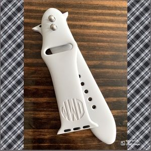 |BNWT| Monogrammed Apple Watch Band